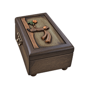 Hand-Carved Wooden Box Inspired by The Little Prince